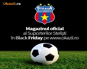 Magazinul Oficial FC Steaua Bucuresti, de Black Friday  pe Okazii.ro