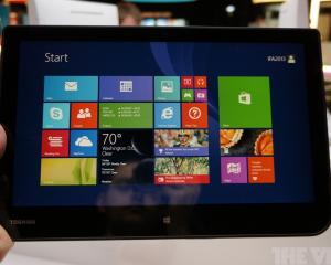 Toshiba se declara foarte multumita de Windows 8.1 si lanseaza doua noi tablete