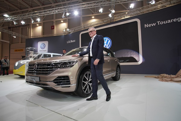 SIAB 2018: Volkswagen prezinta noul Touareg