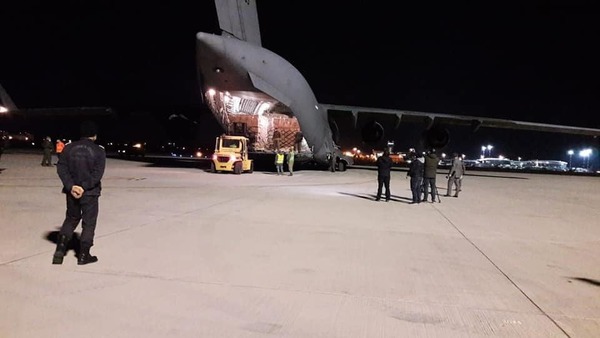 Al treilea transport aerian cu echipamente medicale din Coreea de Sud a ajuns in Romania