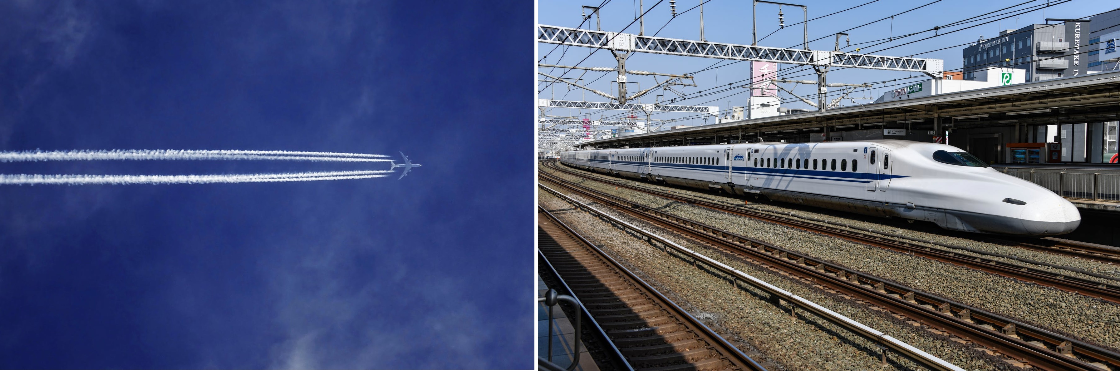 Ce mijloc de transport este mai rapid: trenul sau avionul?