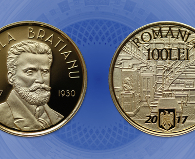 BNR i-a dedicat o emisiune numismatica lui Vintila I.C. Bratianu