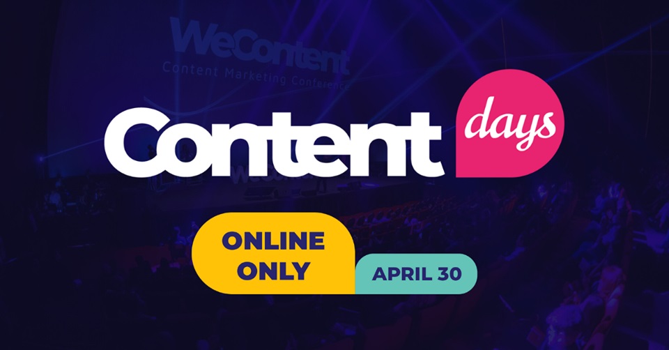 WeContent Conference lanseaza ContentDays, seria de conferinte online dedicate content-ului