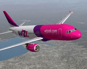 Bilete de avion reduse cu 20% pe toate rutele Wizz Air