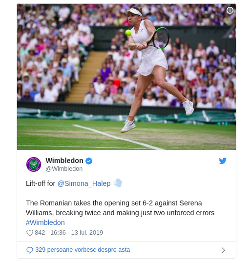 finala wimbledon 2019 live text