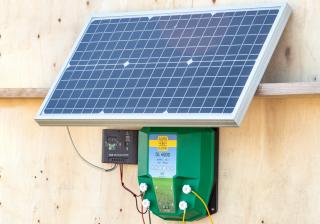 Gard electric cu panou solar: eficienta la costuri reduse