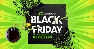 Rasfata-te de Black Friday, cu oferte irezistibile la produsele preferate - top 5 motive sa alegi Elefant.ro