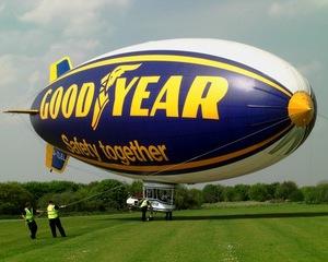 Goodyear se plimba cu dirijabilul prin Europa