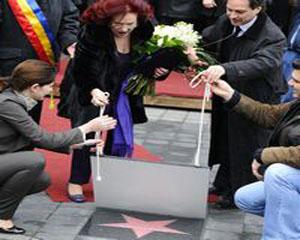 Stela Popescu, un astru pe Walk of Fame-ul autohton