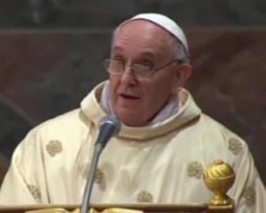 Primul Angelus pentru Papa Francisc