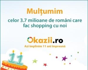 Okazii.ro: Le multumim celor 3,7 milioane de utilizatori
