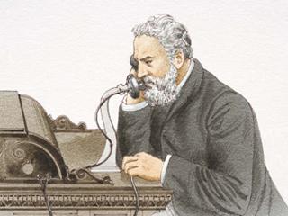 Alo? La telefon, Graham Bell!