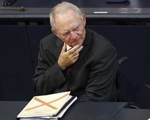 Schaeuble: Banca Centrala Europeana ar trebui sa monitorizeze doar institutiile mari