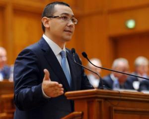 Ponta, huiduit la intalnirea cu oamenii de afaceri germani