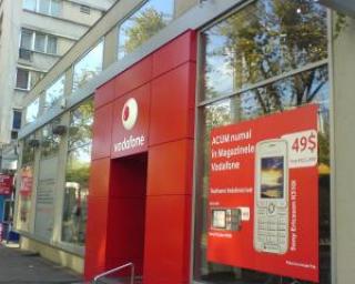 Veniturile Vodafone Romania au scazut cu 9% in al treilea trimestru fiscal 