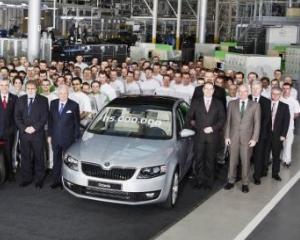 Skoda a construit automobilul cu numarul 15.000.000