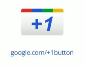 Google a lansat +1, un rival pentru butonul Like de la Facebook
