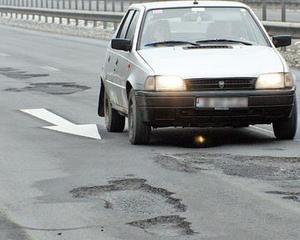 Doar 13% din autostrada Bucuresti - Pitesti este practicabila in conditii bune