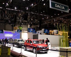 Lodgy - vedeta standului Dacia de la Geneva