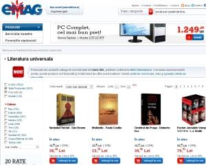 eMAG intra pe piata vanzarii online de carte