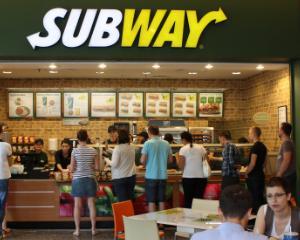 Subway in curand in mall-ul Sun Plazza