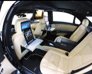 Brabus iBusiness 2.0, un Mercedes obsedat de Apple, care