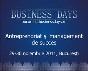 S-au deschis inscrierile la Bucuresti Business Days!