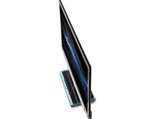 HP x2301, un monitor pe care il vezi cu greu din lateral