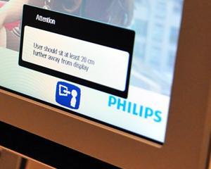 Philips a lansat in Romania ErgoSensor, monitorul care ajuta utilizatorii sa adopte o pozitie corecta la birou