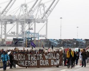 Miscarea Occupy Wall Street a inchis mai multe porturi din SUA