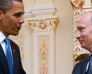 Obama l-a felicitat pe Vladimir Putin pentru castigarea alegerilor