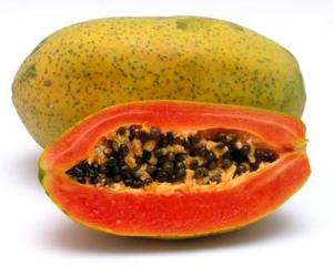 Papaya, pentru antioxidanti din belsug