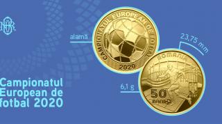 Banca Nationala a Romaniei dedica o moneda Campionatului European de Fotbal 2020