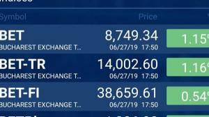 BET-TR a atins noi maxime trecand pragul de 14.000 de puncte