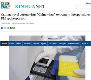 China lupta cu stirile despre epidemia de coronavirus folosind metoda batistei pe tambal