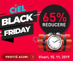 Black Friday 2019 vine cu reduceri importante la CIEL