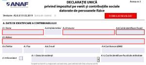 Atentie: Declaratia Unica se modifica. Va include un nou tip de venit