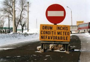 INFOTRAFIC: Starea drumurilor inchise din Romania