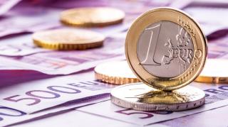 Aproape o saptamana de maxime pentru euro. Astazi moneda unica europeana urca la 4,8863 de lei