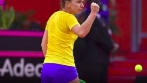 LIVE TEXT Fed Cup 2019: Romania-Franta 2-1. Halep reuseste o victorie istorica dupa 3 ore dramatice
