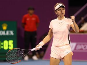 Simona Halep s-a calificat in sferturile de finala de la Qatar Open