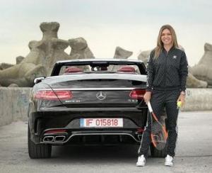 Vara asta, Simona Halep conduce o decapotabila Mercedes-AMG