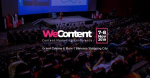 WeContent 2019: Invata content marketing de la cei mai buni experti internationali