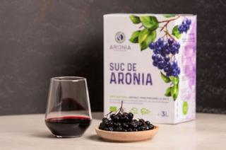 Sucul de aronia de la Aronia Charlottenburg - o minune a naturii cu zeci de beneficii pentru sanatate