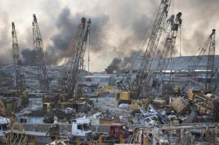 Primele imagini de la explozia devastatoare din Beirut, capitala Libanului: 73 de morti si peste 4.000 de raniti