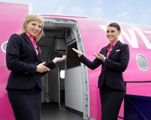 Wizz Air angajeaza insotitoare de zbor in Bucuresti si Cluj