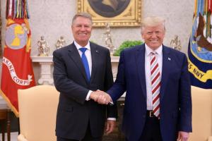 Intalnire istorica Iohannis-Trump: Washingtonul va sprijini Romania pentru a fi ridicate vizele