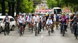 Presedintele Romaniei vrea unitate in Anul Centenarului si mai multa atentie pentru biciclisti
