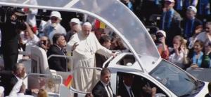 Papa Francisc a binecuvantat Romania in pelerinajul de 3 zile