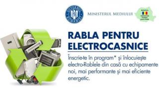 Inceperea Programului Rabla pentru Electrocasnice a fost amanata!